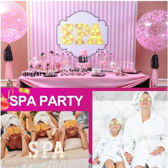 SPA Marquee Light Up Letters - Warm White NEW - Picture 6 of 11